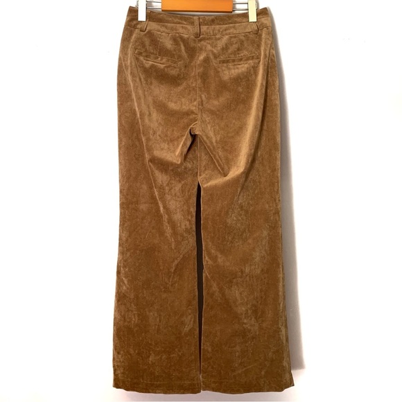 Coldwater Creek Brown Corduroy Pants Size P4 - Picture 2 of 10